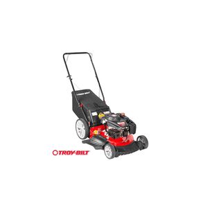 Cortacésped manual a gasolina TROY-BILT 6 posiciones de corte,arranque manual 6.5 HP.