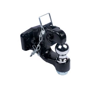 Enganche combinado para remolque, bola 2” y horquilla, uso pesado