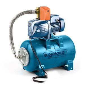 Equipo De Presion Pedrollo 1Hp, 110/220V, 40-60Psi, 12Gpm, Tanque Horizontal 60Lt